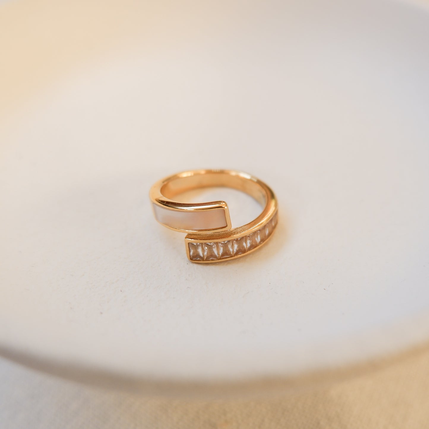 Savannah gold ring by Andrea