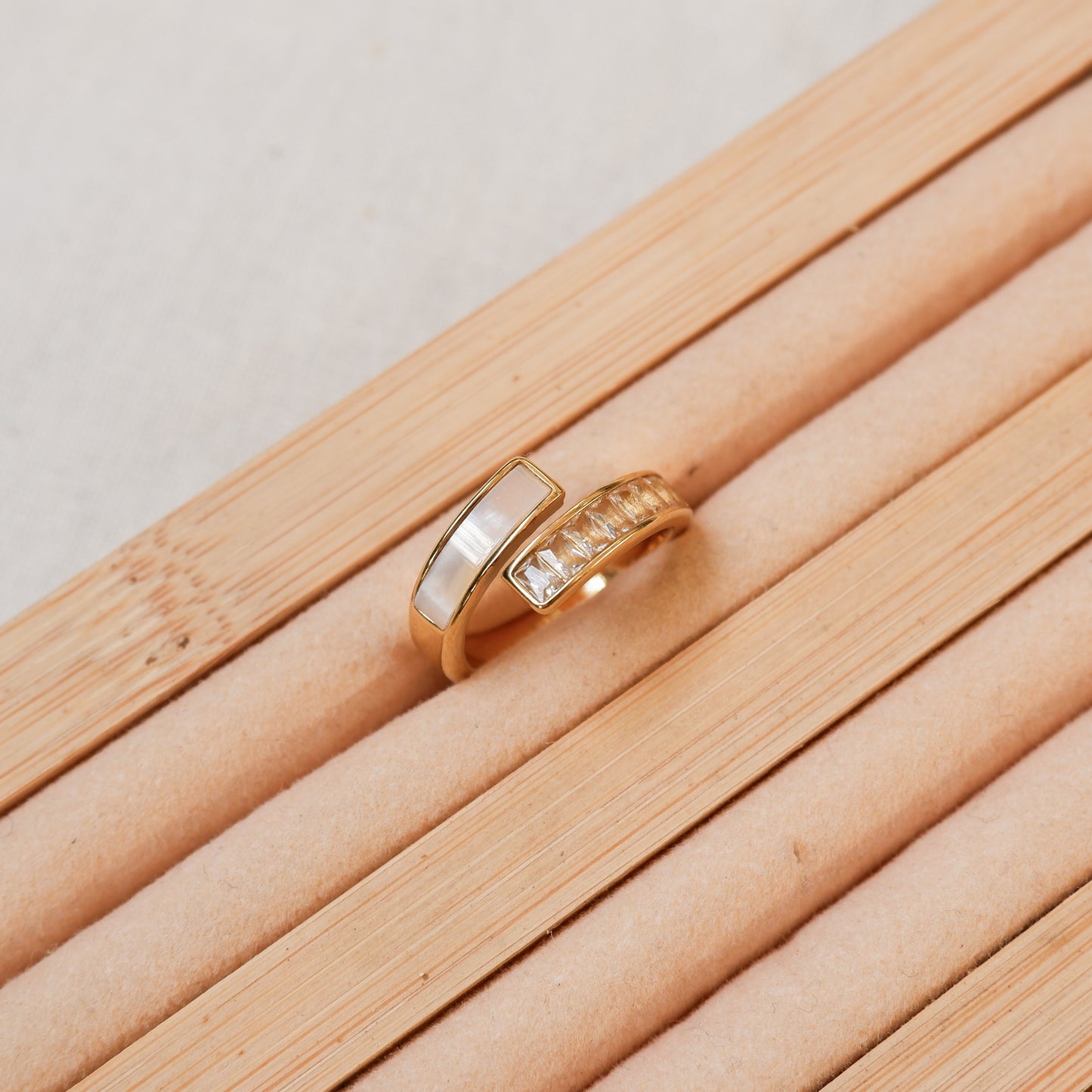 Savannah gold ring by Andrea