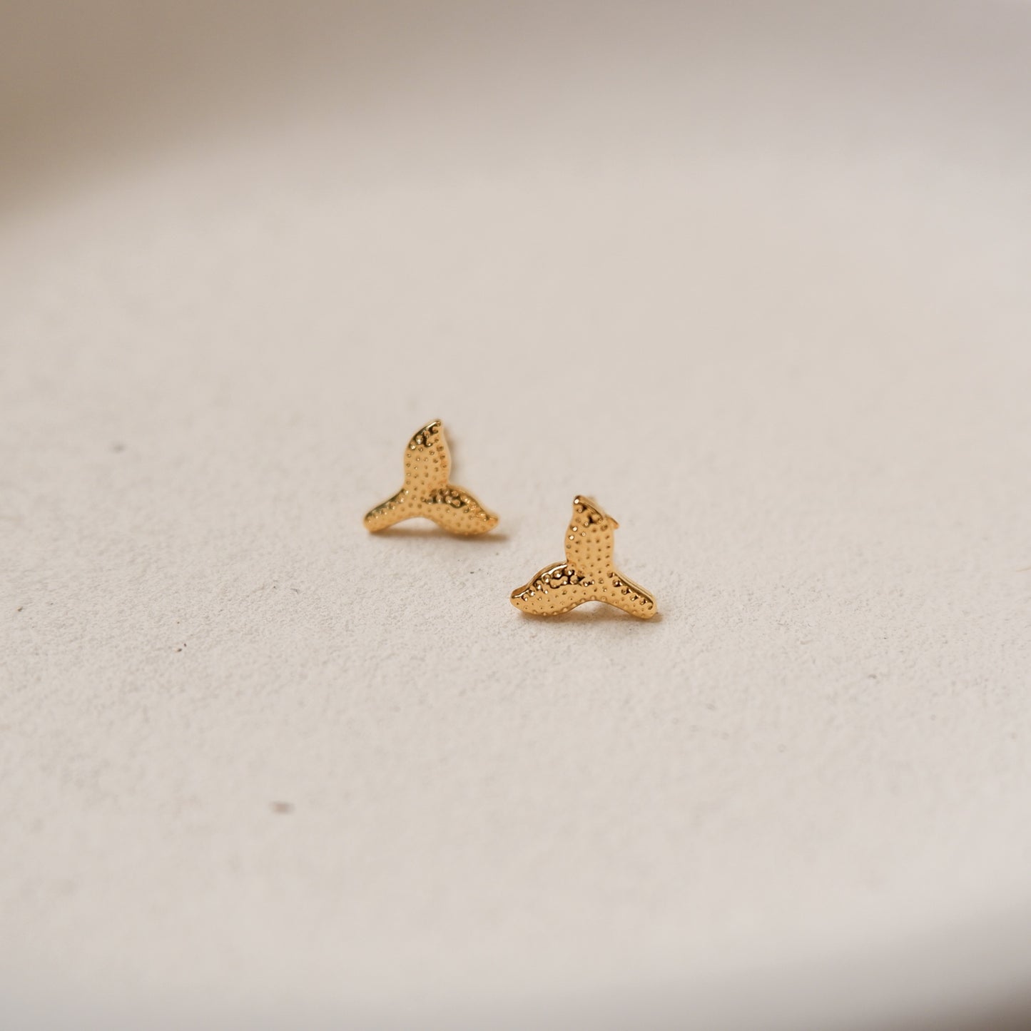 Nora Gold Stud Earrings by Andrea