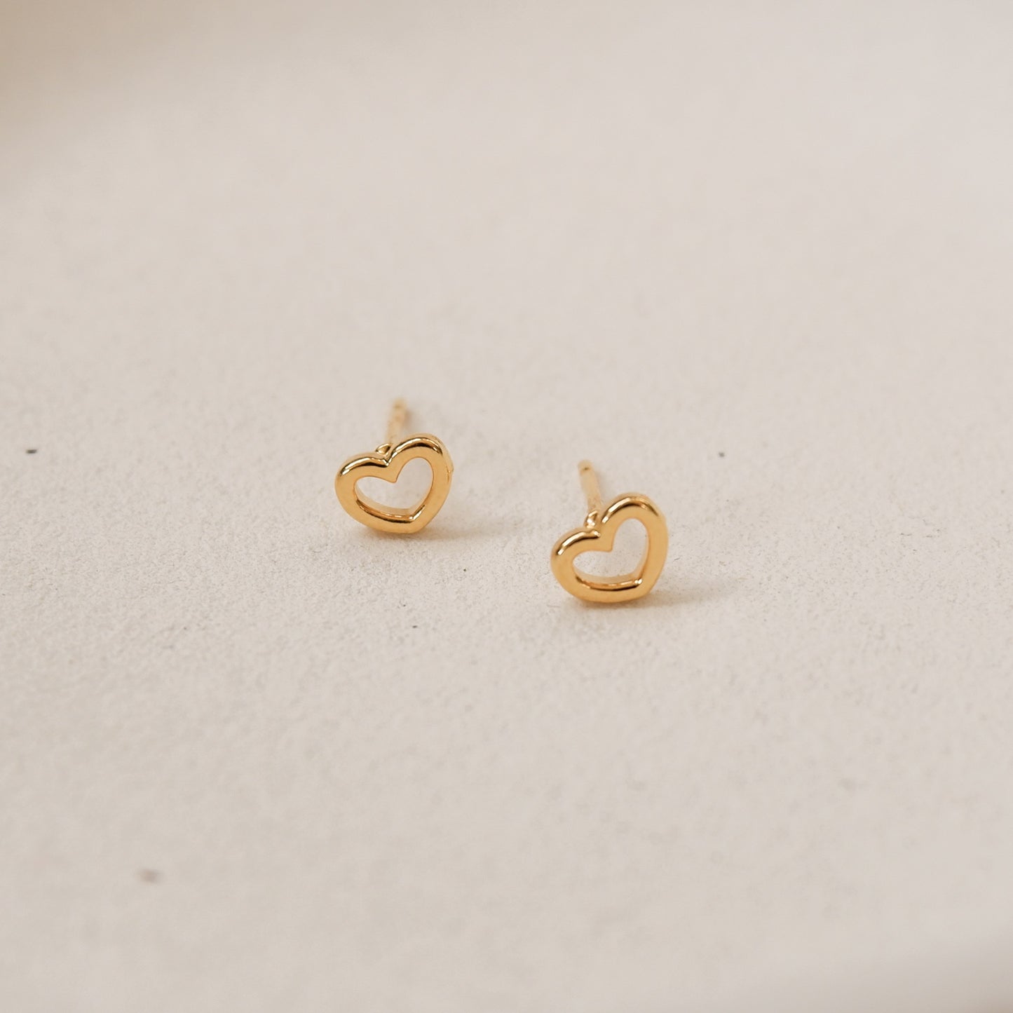 Eliana Gold Stud Earrings by Andrea