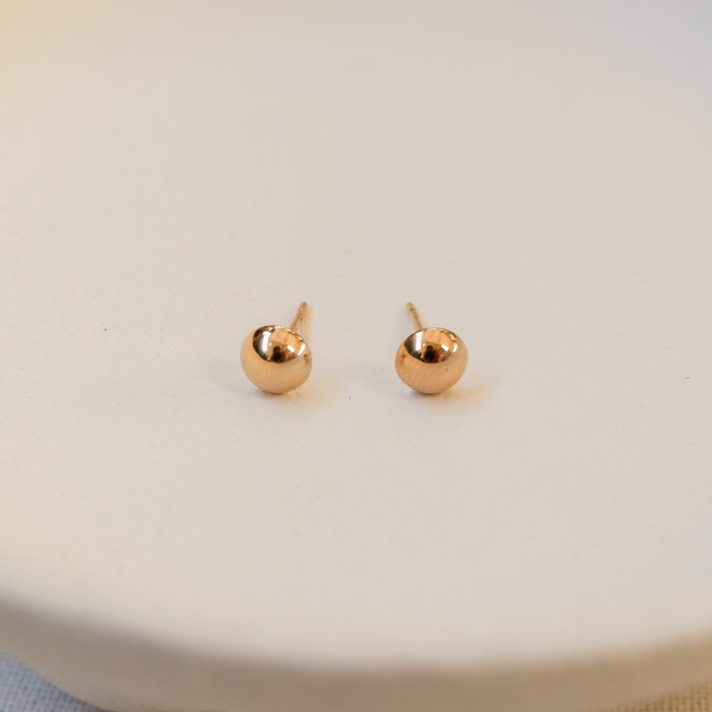 Madelyn Gold Stud Earrings by Andrea