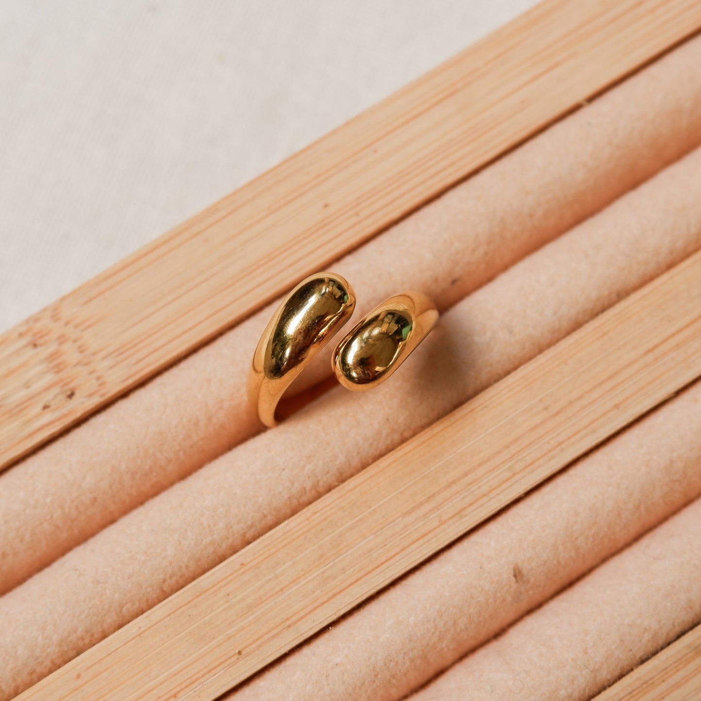 Emery gold ring by Andrea