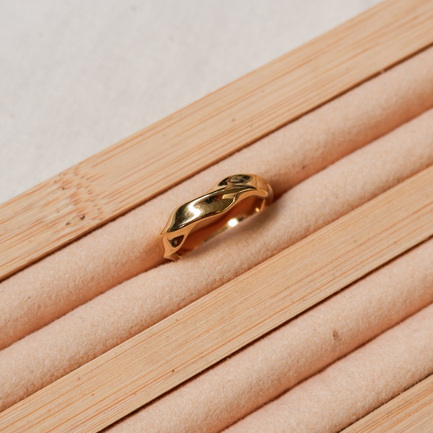 Anna gold ring by Andrea