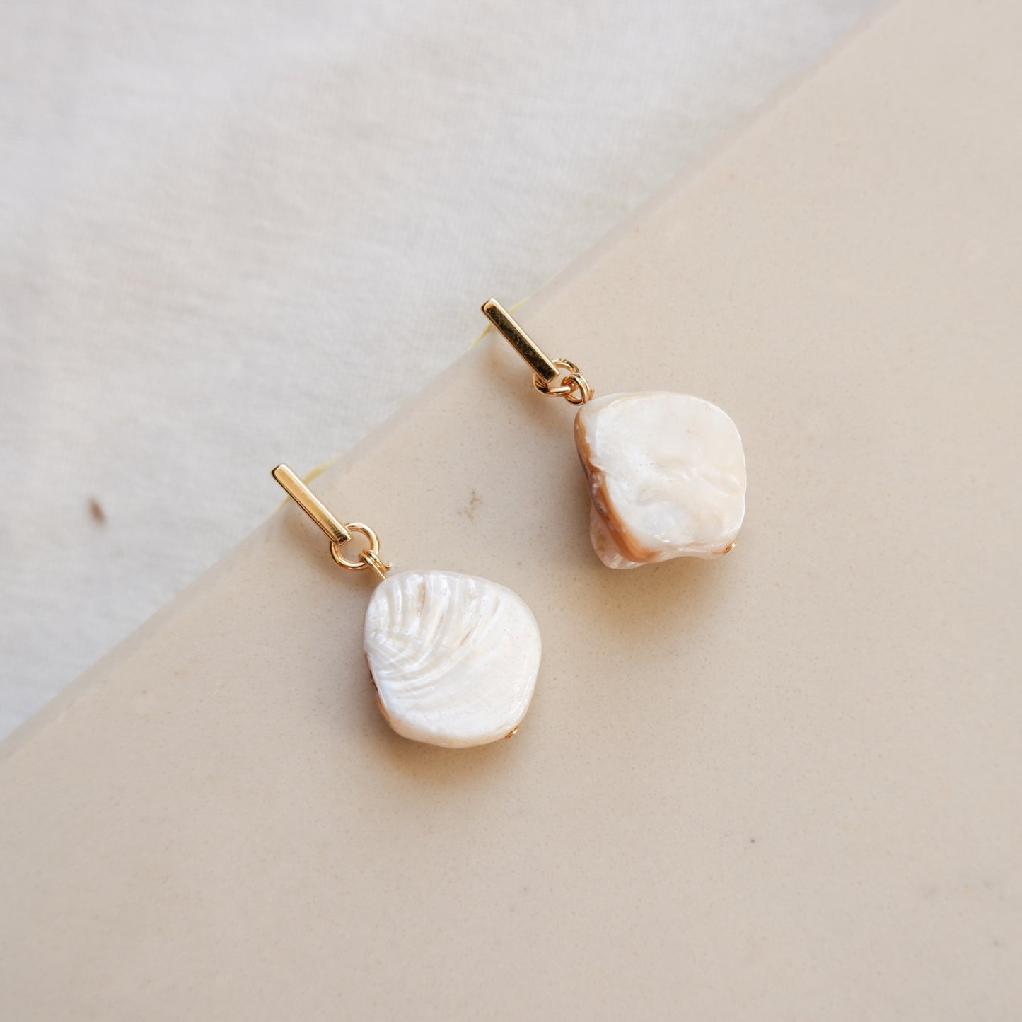 Freshwater pearl 2.0 Earrings by Andrea