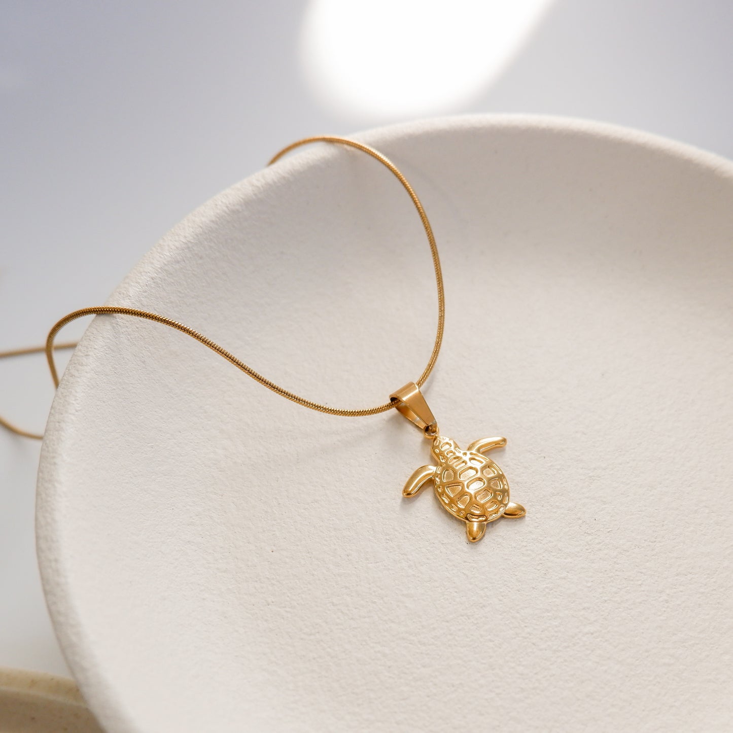 Clementine Gold Necklace