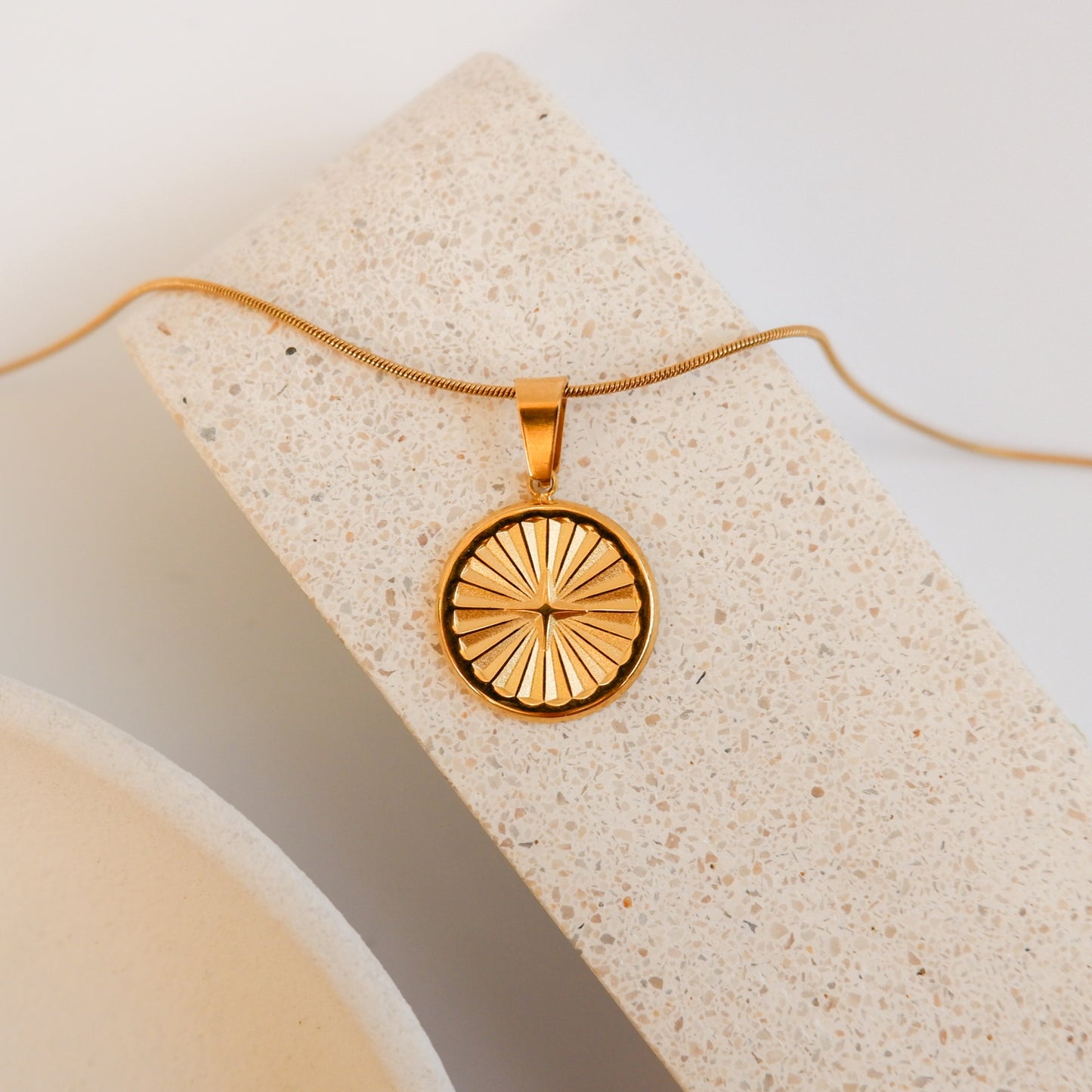 Zilpah Gold Necklace