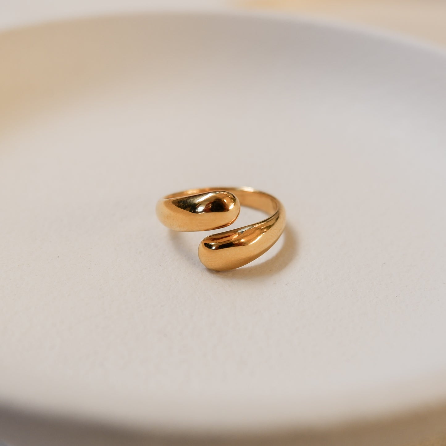 Emery gold ring by Andrea