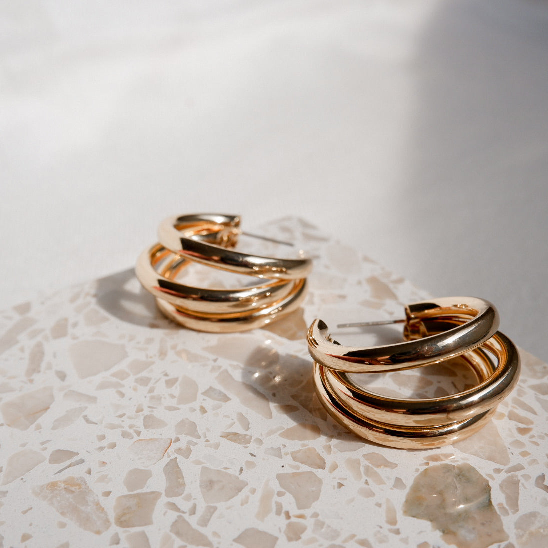 Jane Hoop Earrings by Andrea