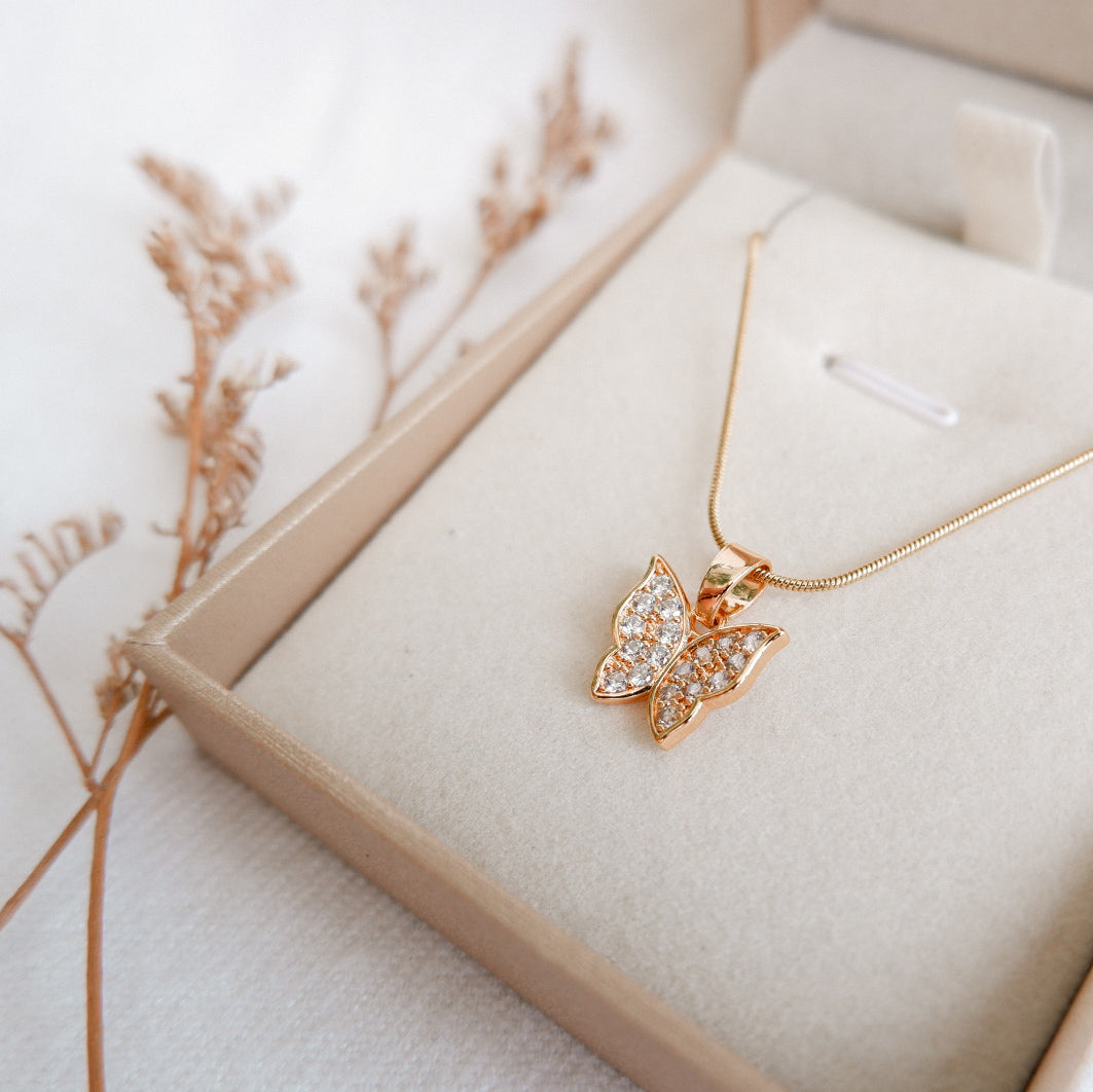 Aurora Gold Necklace by Andrea