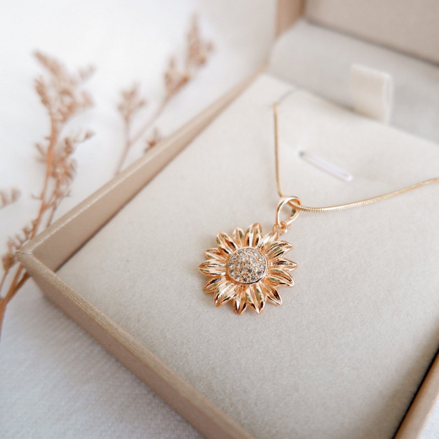 Sunshine Gold Necklace by Andrea