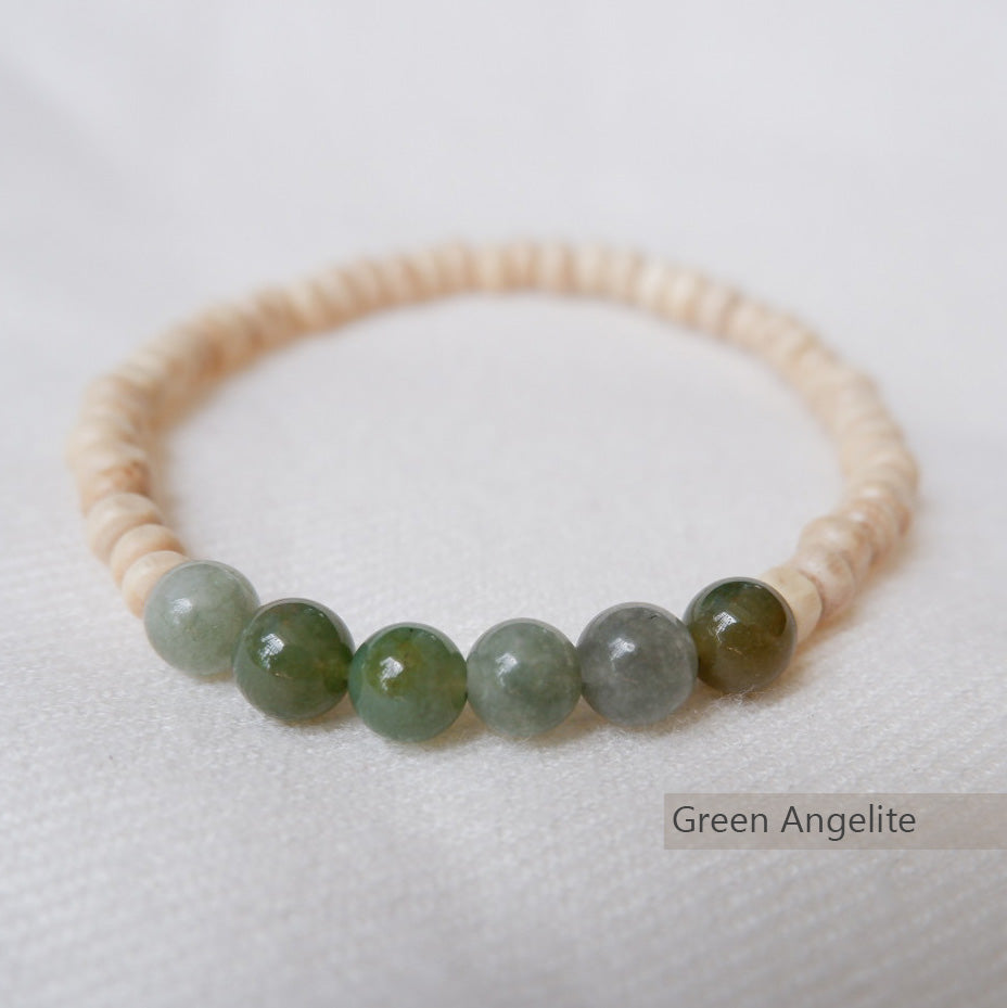 Green Adventurine Stone Bracelet by Andrea