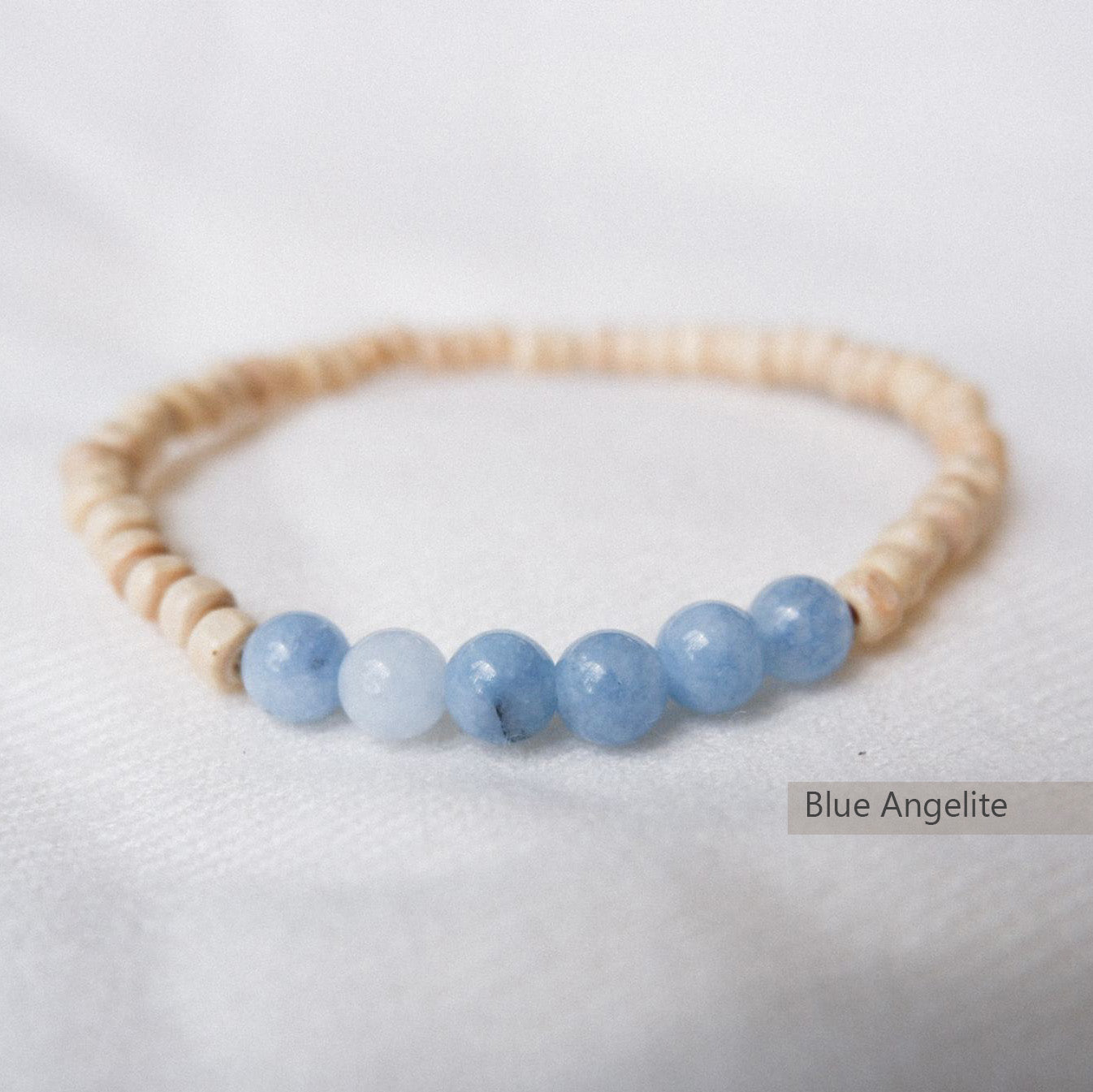 Blue Adventurine Stone Bracelet by Andrea