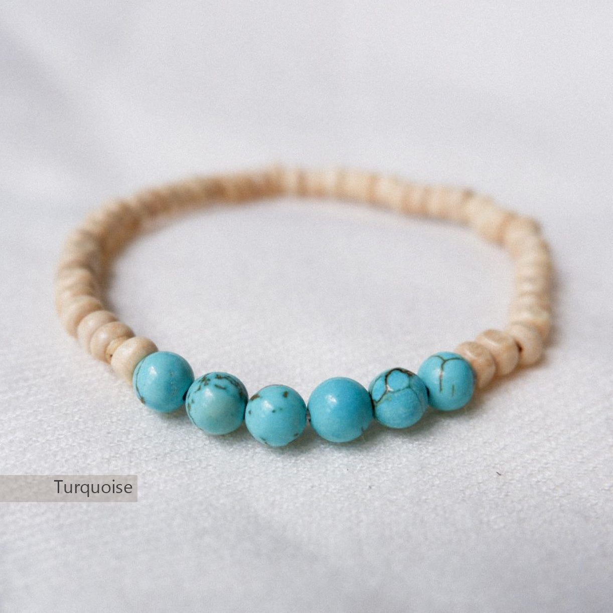 Turquoise Stone Bracelet by Andrea