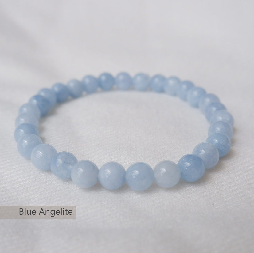 Blue Adventurine Stone Bracelet by Andrea