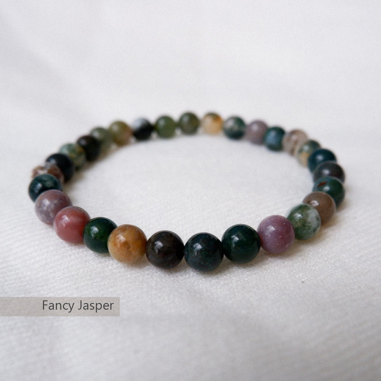 Fancy Jasper Stone Bracelet by Andrea