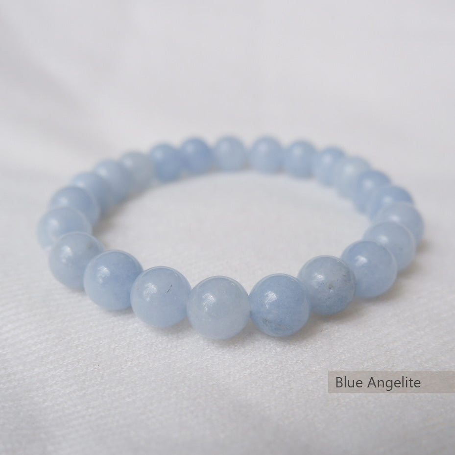 Blue Adventurine Stone Bracelet by Andrea