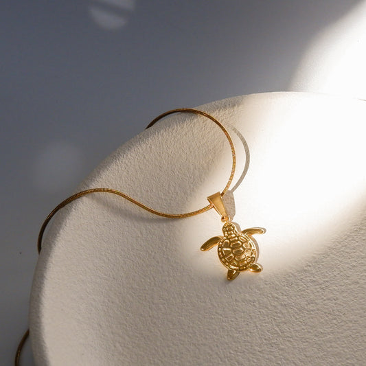 Clementine Gold Necklace