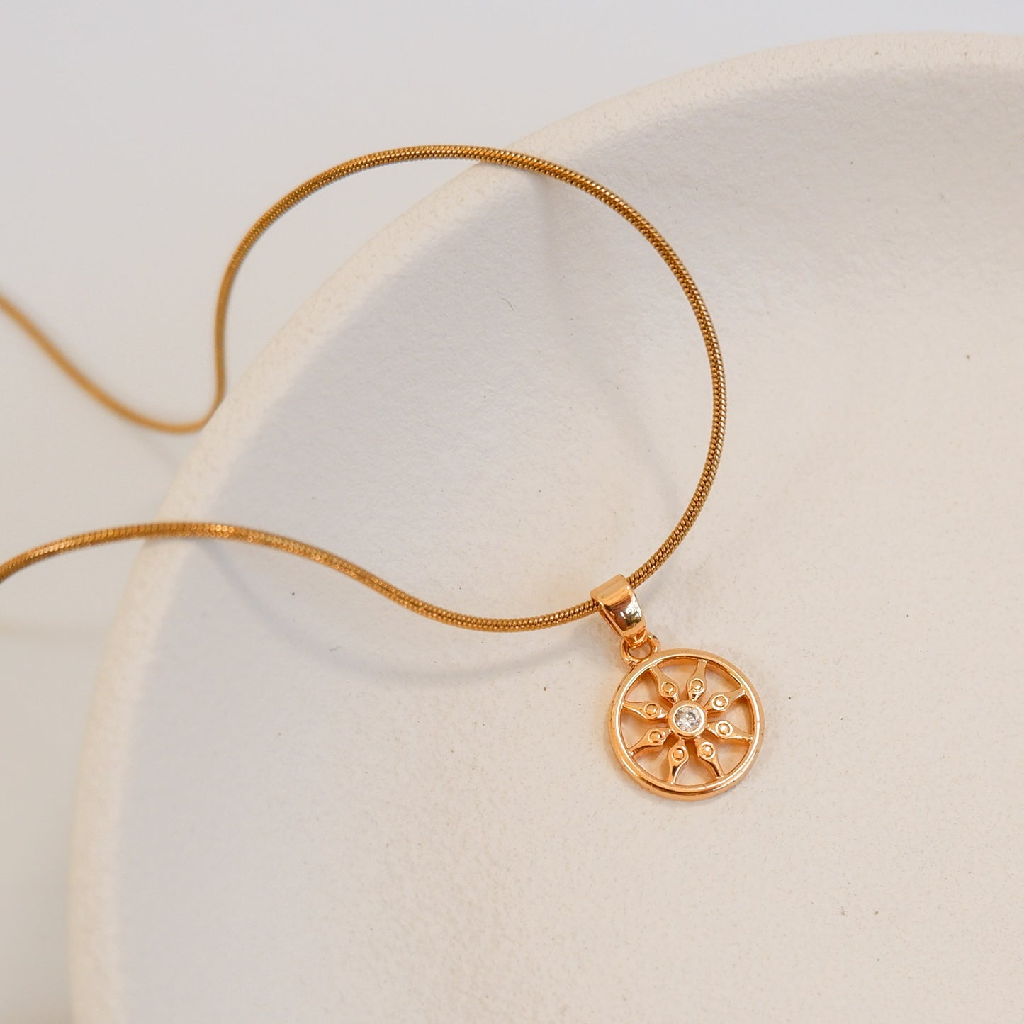Isolde Gold Necklace