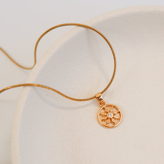 Isolde Gold Necklace