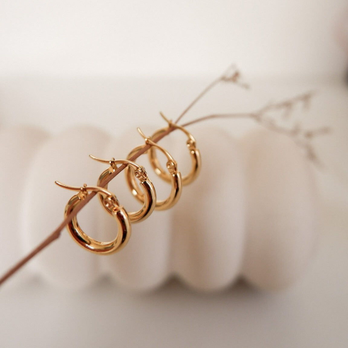 Kaia Hoop Earrings by Andrea