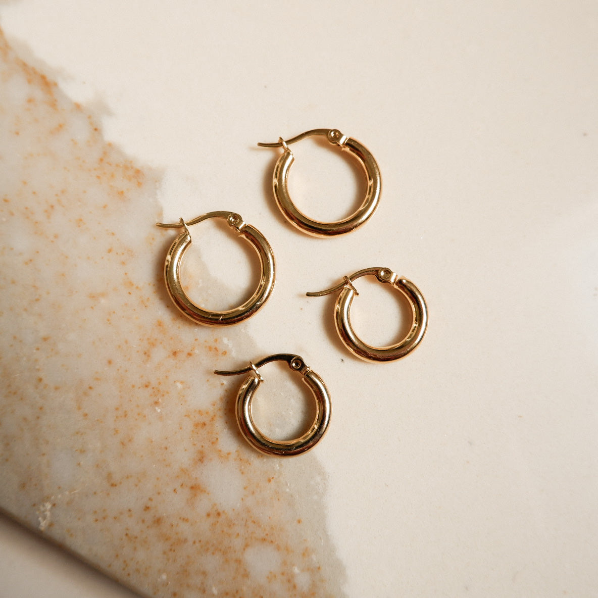 Kaia Hoop Earrings by Andrea