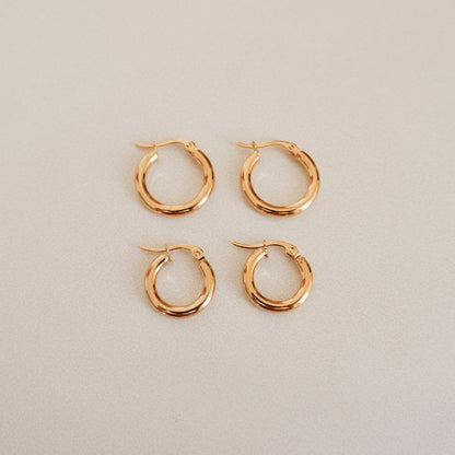 Kaia Hoop Earrings by Andrea