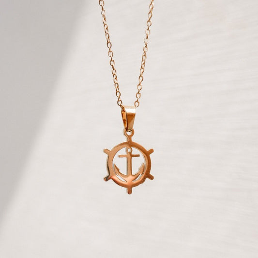 Riley Gold Necklace by Andrea