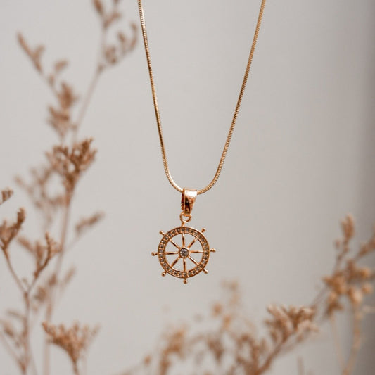 Ava Gold Necklace by Andrea