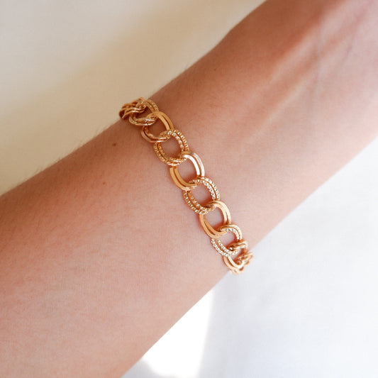 Anaya 2.0 Gold bracelet by Andrea