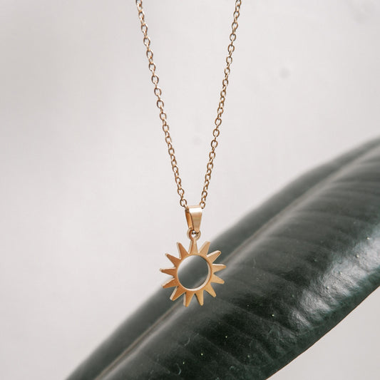 Solis Gold Necklace