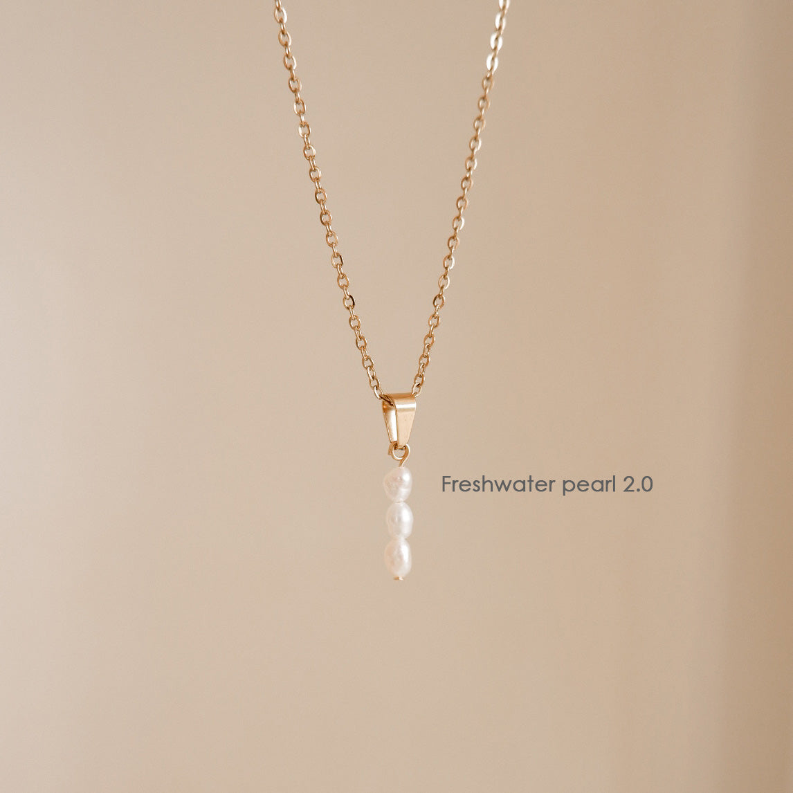 Freshwater Pearl Stone 2.0 Necklace by Andrea