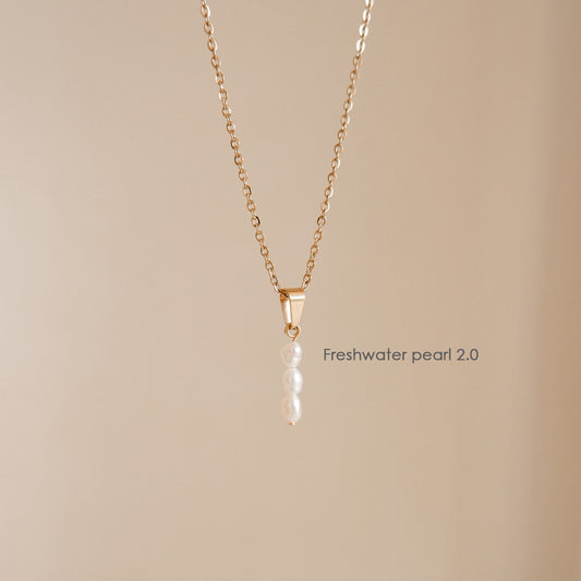 Freshwater Pearl Stone 2.0 Necklace by Andrea