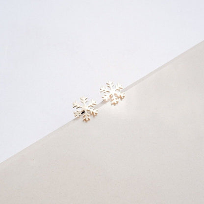 Alicia Gold Stud Earrings by Andrea