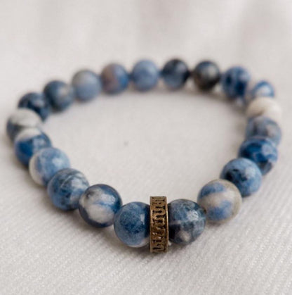 Sodalite Stone Bracelet by Andrea