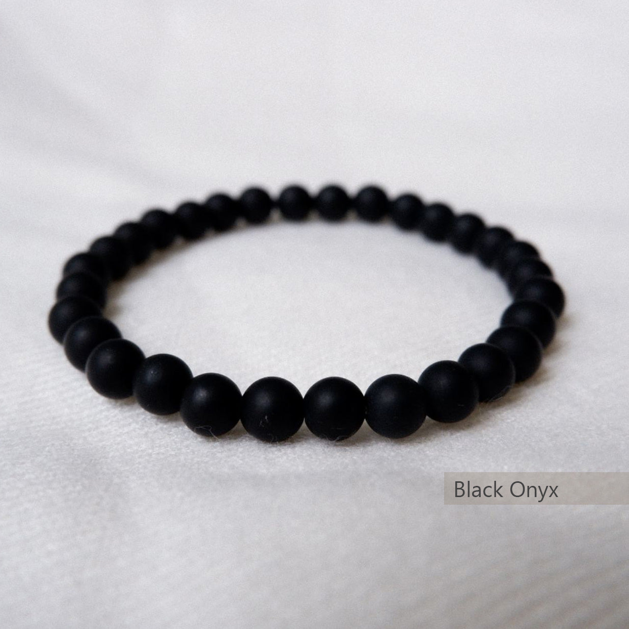 Black Onyx Stone Bracelet by Andrea