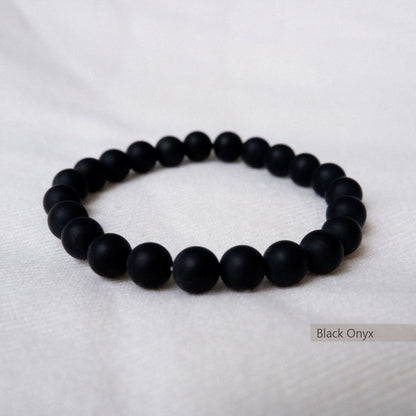 Black Onyx Stone Bracelet by Andrea