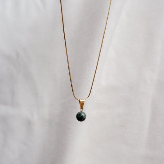 Fancy Jasper Stone Necklace by Andrea