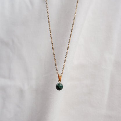 Fancy Jasper Stone Necklace by Andrea